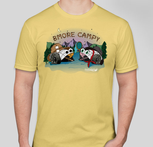 Mr. Trash Wheel T-Shirt: BMORE CAMPY Custom Ink Fundraising