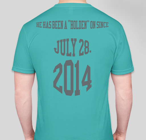 Healing Easton's Heart Fundraiser - unisex shirt design - back