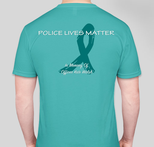 Breaking the Silence Against Police Officers with PTSD Fundraiser - unisex shirt design - back