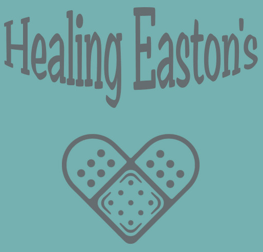 Healing Easton's Heart shirt design - zoomed