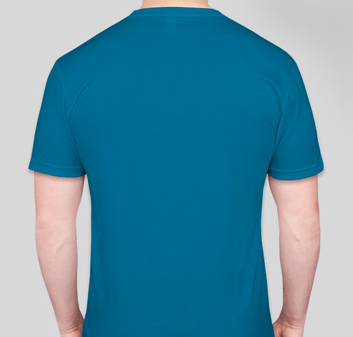 Team Greece Roller Derby 2014 World Cup Fundraiser - unisex shirt design - back