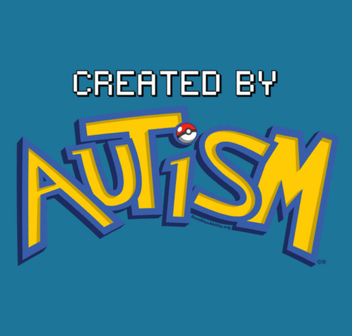 Pokémon: Created By Autism shirt design - zoomed