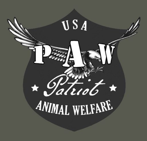 USA PAW Disaster Relief Official Shirt shirt design - zoomed