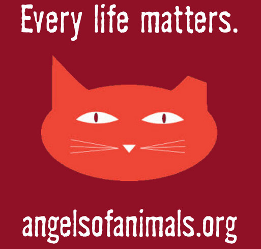 Angels of Animals - EVERY LIFE MATTERS! shirt design - zoomed
