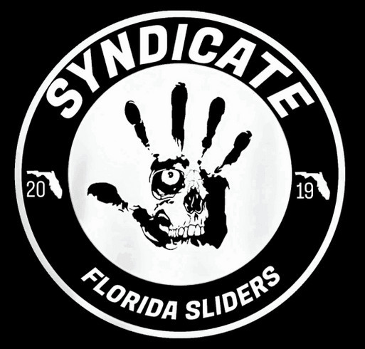 Slider’s Syndicate Apparel shirt design - zoomed