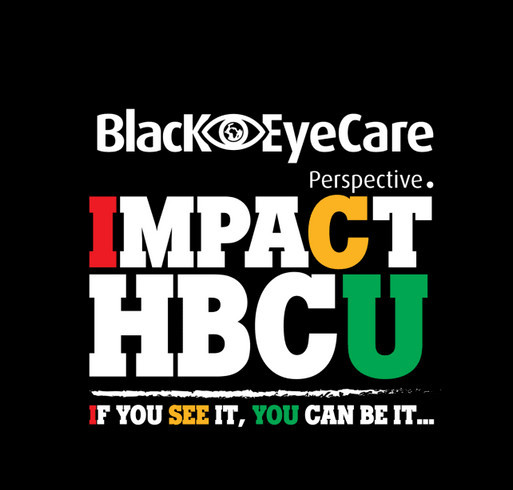 Black EyeCare Perspective IMPACT HBCU 2023 shirt design - zoomed