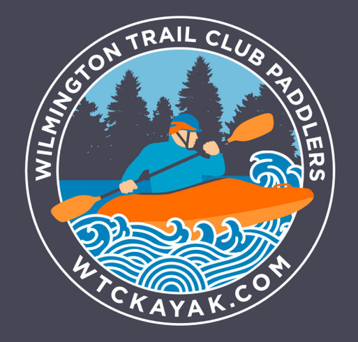 Wilmington Trail Club Paddlers 2 shirt design - zoomed