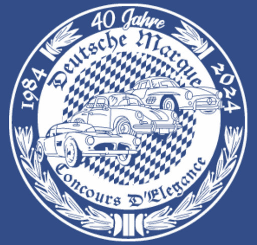 40th Deutsche Marque Concours shirt design - zoomed