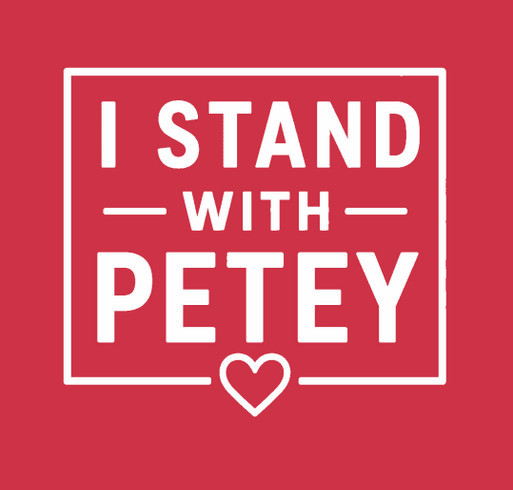 I Stand With Petey shirt design - zoomed
