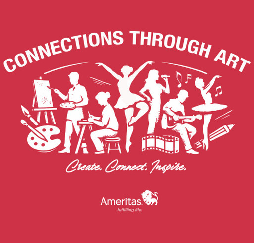 Ameritas 2026 ArtsWave Campaign shirt design - zoomed