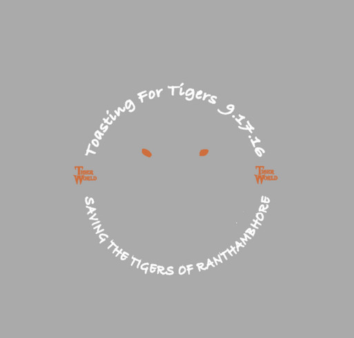 Save the Tigers! shirt design - zoomed