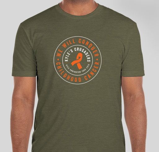 Kyle's Crusaders 2020 T-Shirt Fundraiser Fundraiser - unisex shirt design - front