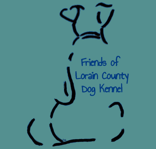 Friends of Lorain County Dog Kennel Introduction shirt design - zoomed