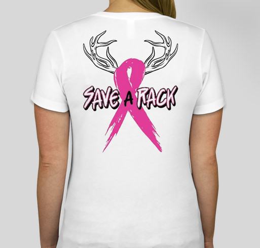 Breast cancer funds for Patricia redding. Fundraiser - unisex shirt design - back