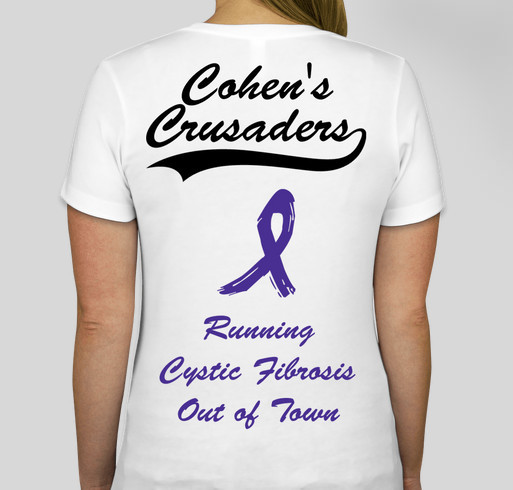 Cohen's Crusaders Team Shirts Fundraiser - unisex shirt design - back