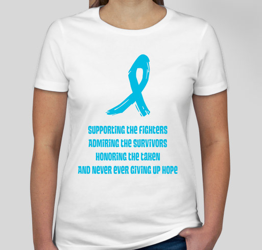 One goal END cancer! Fundraiser - unisex shirt design - front