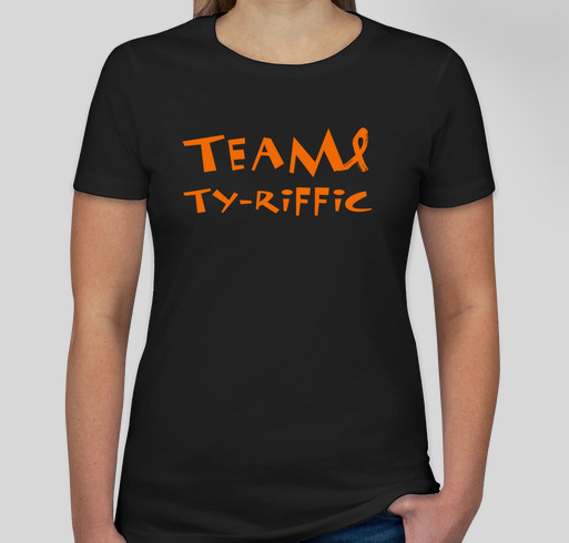 Team TY-riffic Fundraiser - unisex shirt design - back