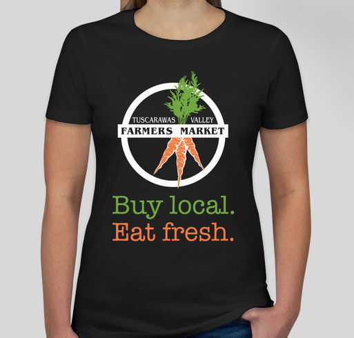 Tuscarawas Valley Farmers Market Community Shirt Fundraiser - unisex shirt design - front