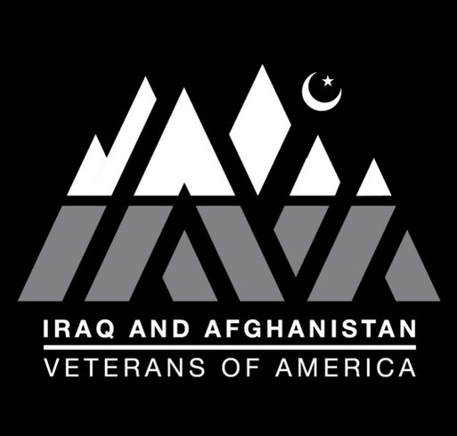 Iraq and Afghanistan Veterans of America shirt design - zoomed