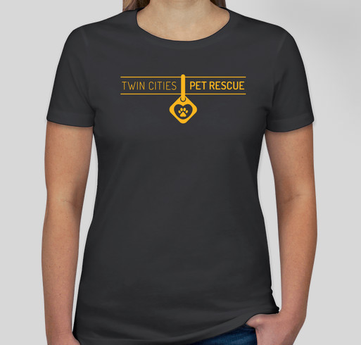 Twin Cities Pet Rescue Apparel Fundraiser - unisex shirt design - front