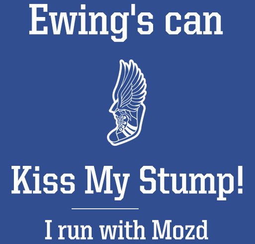 Ewing's Can Kiss My Stump! shirt design - zoomed