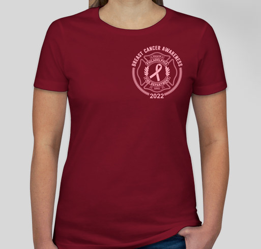 2022 Philadelphia Fire Department | Breast Cancer Awareness Fundraiser Fundraiser - unisex shirt design - front