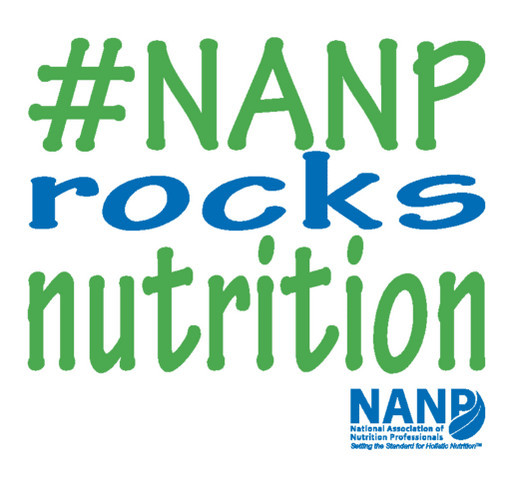 NANP - #NANPRocksNutrition shirt design - zoomed