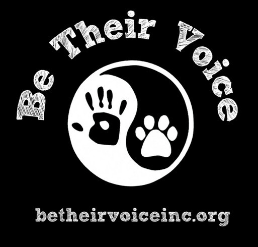 Be Their Voice Fundraiser shirt design - zoomed