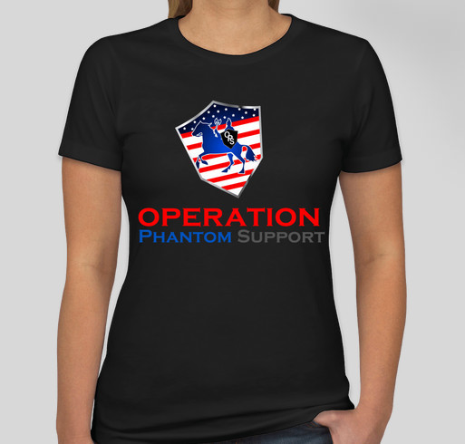 Operation Phantom Support Fundraiser - unisex shirt design - front