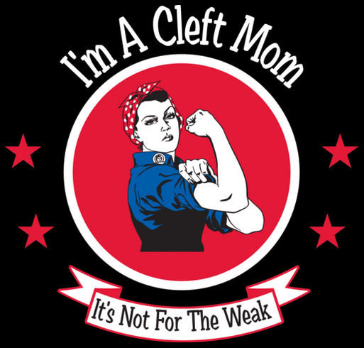 CleftMoms shirt design - zoomed