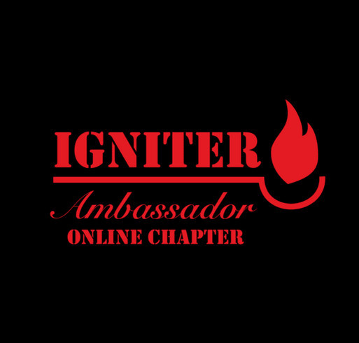 Igniter Ambassador Online Chapter 2 shirt design - zoomed