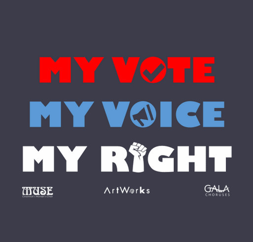 Declare Your Right to Vote in 2020! shirt design - zoomed