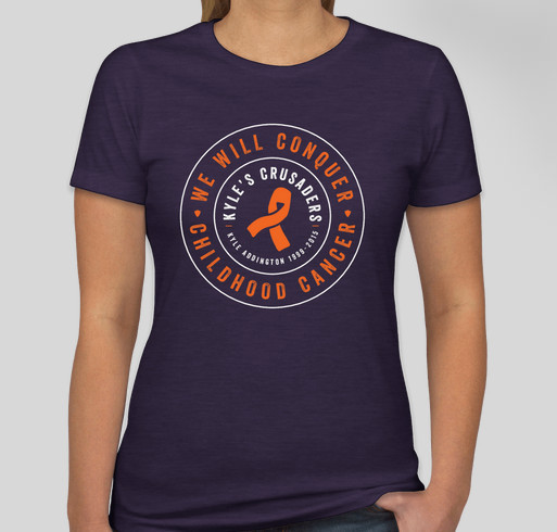 Kyle's Crusaders 2020 T-Shirt Fundraiser Fundraiser - unisex shirt design - front