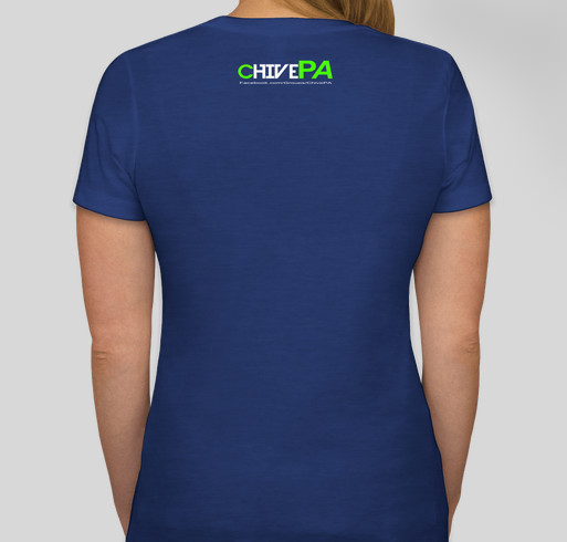 Central PA Chive Sale for Chive Charities Fundraiser - unisex shirt design - back