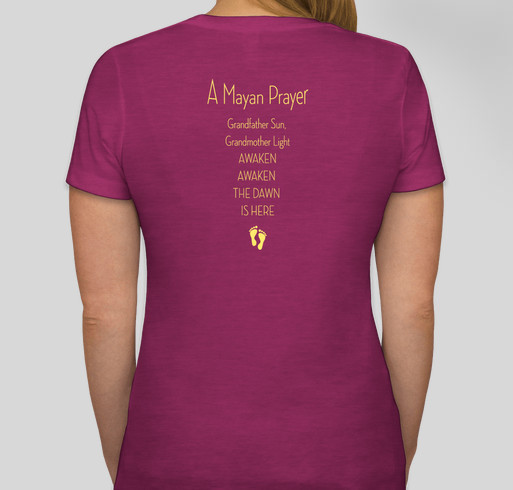 The Path is Raising Money to Bring Don Alejandro, Mayan Elder, to New Mexico Fundraiser - unisex shirt design - back