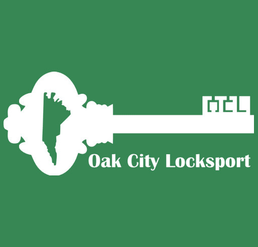 Oak City Locksport Spring Sale shirt design - zoomed