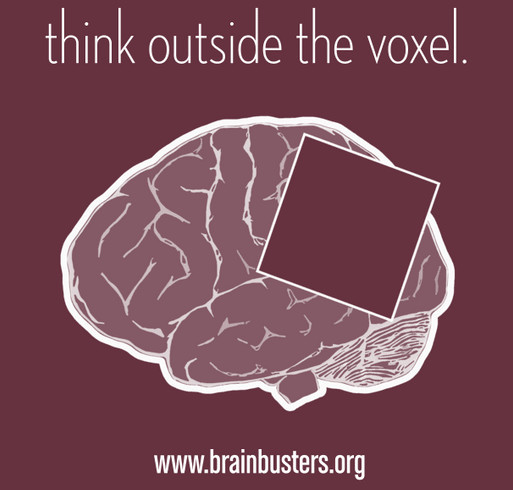 Brain Busters shirt design - zoomed
