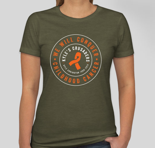 Kyle's Crusaders 2020 T-Shirt Fundraiser Fundraiser - unisex shirt design - front