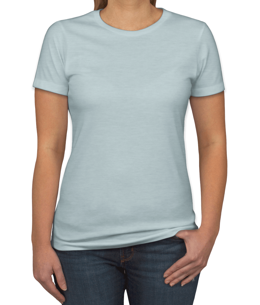 Next Level Women's Slim Fit Jersey Blend T-shirt