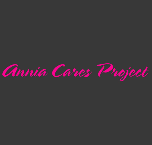 Annia Cares Project shirt design - zoomed