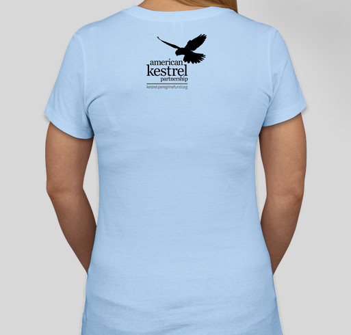 2016 American Kestrel Partnership T-Shirt Fundraiser Fundraiser - unisex shirt design - back
