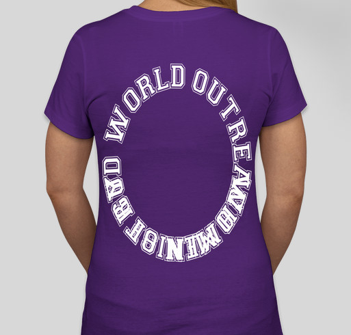 WOGW OUTREACH MINISTRY Fundraiser - unisex shirt design - back