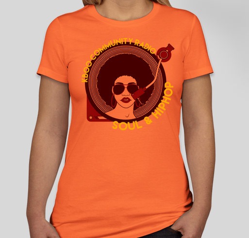 KBOO Soul & Hip Hop Marathon Limited Edition T-shirt Fundraiser - unisex shirt design - front