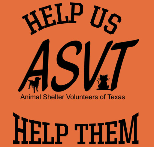 Support ASVT and Conroe Animal Shelter Pets shirt design - zoomed