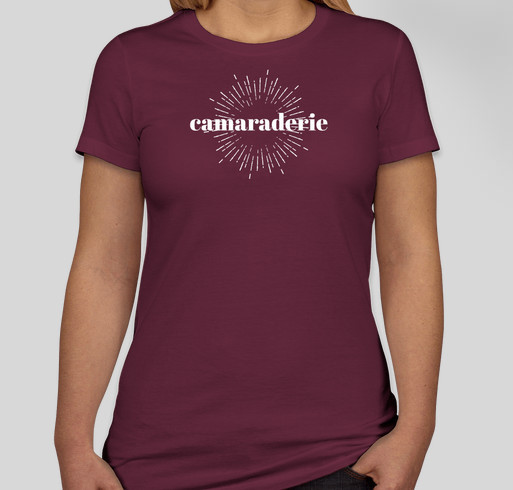 Camaraderie Throwback Fundraiser - unisex shirt design - front