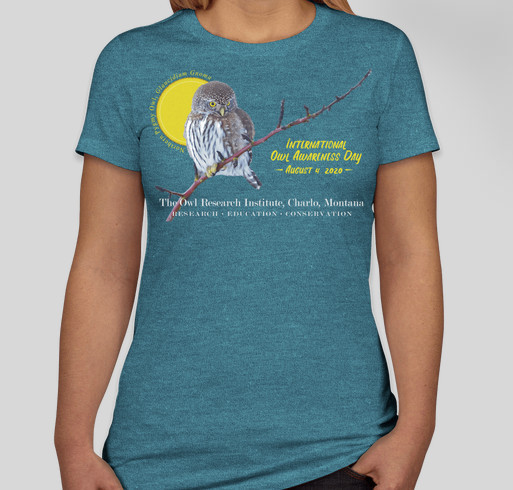 International Owl Awareness Day 2020 Fundraiser - unisex shirt design - front