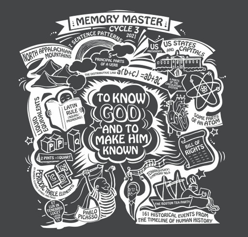 CC Cycle 3 Facts Memory Master Soft-Style Shirt Custom Ink Fundraising