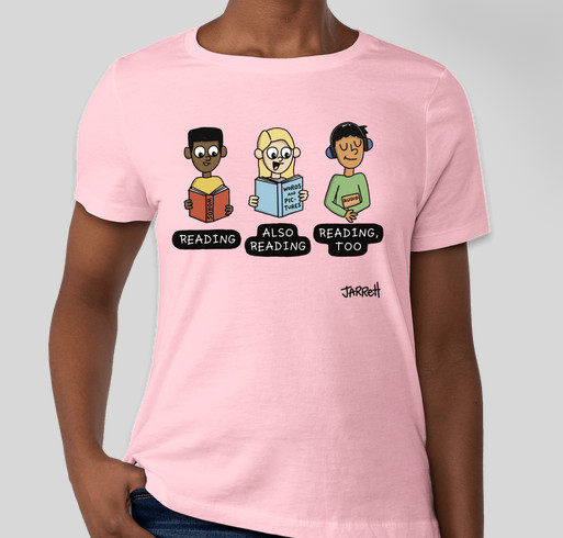 How do YOU read? Fundraiser - unisex shirt design - small