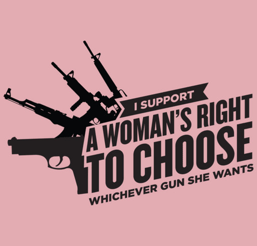 A Woman's Right to Choose shirt design - zoomed