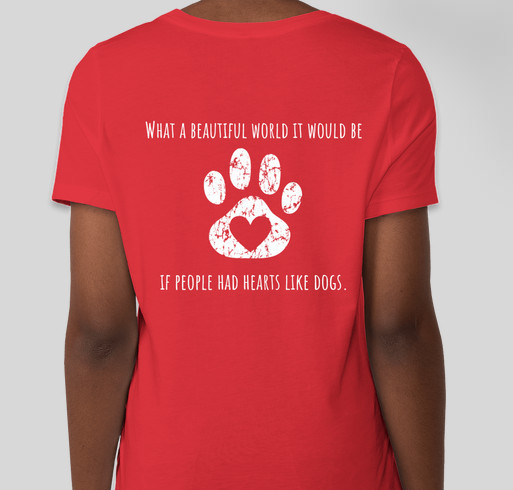 Rescue Strong Fundraiser - unisex shirt design - back